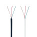 Wholesale 2-core, 3-core, and 4-core enameled wire connecting cables for headphones, Bluetooth microphones, and speakers, with sheathed enameled wire coils.